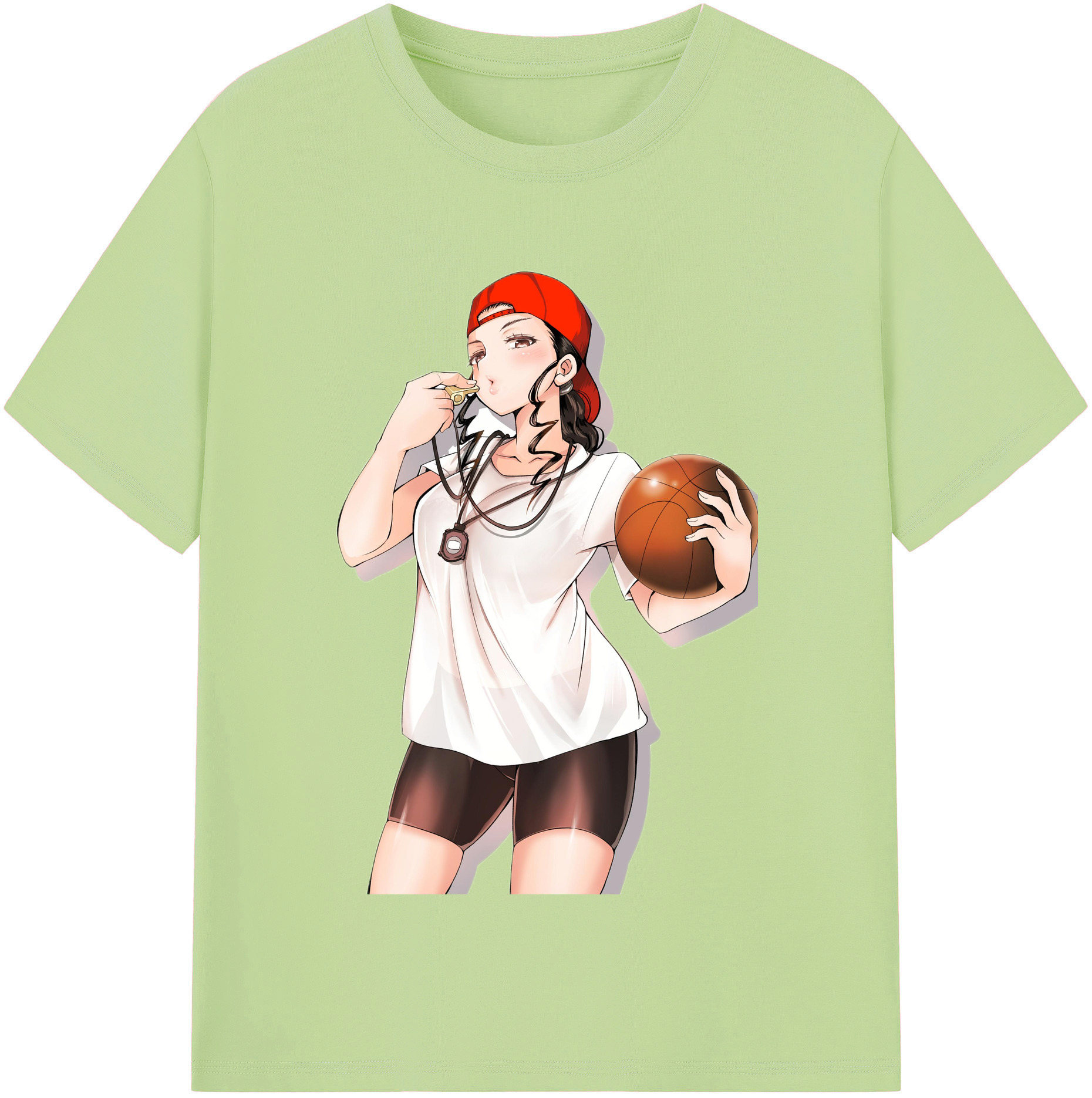 SLAM DUNK／スラムダンク 綿100％半袖Tシャツ（フロントプリント）